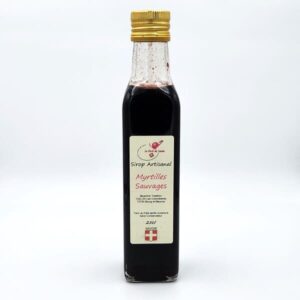 Sirop de Myrtilles Sauvages 25 cl